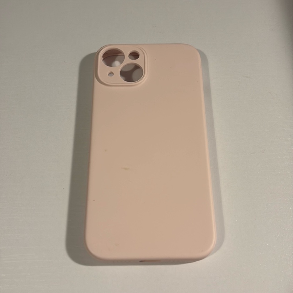 iPhone 14 case baby pink